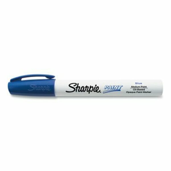 Sanford Sharpie, PERMANENT PAINT MARKER, MEDIUM BULLET TIP, BLUE 35551